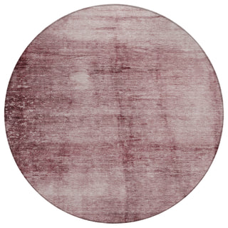 Piper Looms Chantille Modern ACN1884 Blush Machine Washable Area Rug Round Main Image