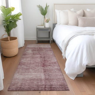 Piper Looms Chantille Modern ACN1884 Blush Machine Washable Area Rug Runner Lifestyle Image Feature