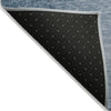 Piper Looms Chantille Modern ACN1884 Denim Machine Washable Area Rug Backing Image