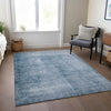 Piper Looms Chantille Modern ACN1884 Denim Machine Washable Area Rug Lifestyle Image Feature