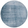 Piper Looms Chantille Modern ACN1884 Denim Machine Washable Area Rug Round Main Image