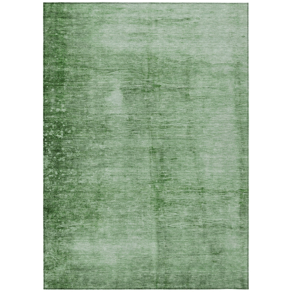 Piper Looms Chantille Modern ACN1884 Green Machine Washable Area Rug main image