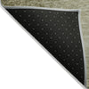 Piper Looms Chantille Modern ACN1884 Khaki Machine Washable Area Rug Backing Image