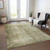Piper Looms Chantille Modern ACN1884 Khaki Machine Washable Area Rug Lifestyle Image Feature