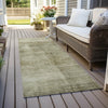 Piper Looms Chantille Modern ACN1884 Khaki Machine Washable Area Rug Runner Outdoor Lifestyle Image Feature
