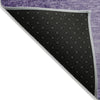Piper Looms Chantille Modern ACN1884 Purple Machine Washable Area Rug Backing Image