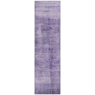 Piper Looms Chantille Modern ACN1884 Purple Machine Washable Area Rug Runner Main Image