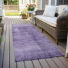 Piper Looms Chantille Modern ACN1884 Purple Machine Washable Area Rug Runner Outdoor Lifestyle Image Feature