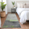 Piper Looms Chantille Modern ACN1885 Aloe Machine Washable Area Rug Runner Lifestyle Image Feature