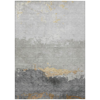 Piper Looms Chantille Modern ACN1885 Gold Machine Washable Area Rug main image