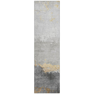 Piper Looms Chantille Modern ACN1885 Gold Machine Washable Area Rug Runner Main Image