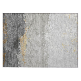 Piper Looms Chantille Modern ACN1885 Gold Machine Washable Area Rug Scatter Main Image