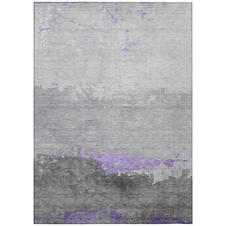 Piper Looms Chantille Modern ACN1885 Purple Machine Washable Area Rug main image
