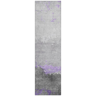 Piper Looms Chantille Modern ACN1885 Purple Machine Washable Area Rug Runner Main Image