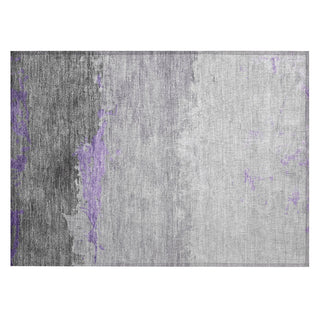Piper Looms Chantille Modern ACN1885 Purple Machine Washable Area Rug Scatter Main Image