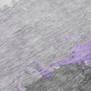 Piper Looms Chantille Modern ACN1885 Purple Machine Washable Area Rug Swatch Image
