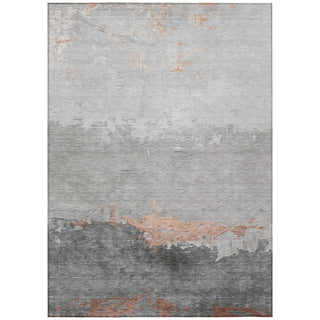 Piper Looms Chantille Modern ACN1885 Salmon Machine Washable Area Rug main image