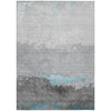 Piper Looms Chantille Modern ACN1885 Teal Machine Washable Area Rug main image