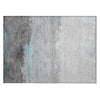 Piper Looms Chantille Modern ACN1885 Teal Machine Washable Area Rug Scatter Main Image