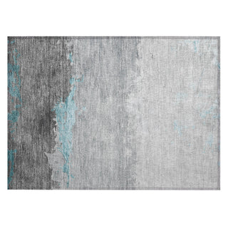 Piper Looms Chantille Modern ACN1885 Teal Machine Washable Area Rug Scatter Main Image