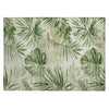 Piper Looms Chantille Floral ACN1886 Aloe Machine Washable Area Rug Scatter Main Image