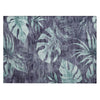 Piper Looms Chantille Floral ACN1887 Blue Machine Washable Area Rug Scatter Main Image