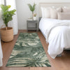 Piper Looms Chantille Floral ACN1887 Fern Machine Washable Area Rug Runner Lifestyle Image Feature
