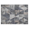 Piper Looms Chantille Geometric ACN1888 Gray Machine Washable Area Rug Scatter Main Image