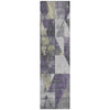 Piper Looms Chantille Geometric ACN1888 Purple Machine Washable Area Rug Runner Main Image