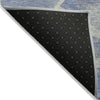 Piper Looms Chantille Abstract ACN1889 Denim Machine Washable Area Rug Backing Image