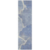 Piper Looms Chantille Abstract ACN1889 Denim Machine Washable Area Rug Runner Main Image
