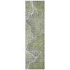 Piper Looms Chantille Abstract ACN1889 Green Machine Washable Area Rug Runner Main Image