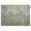 Piper Looms Chantille Abstract ACN1889 Green Machine Washable Area Rug Scatter Main Image