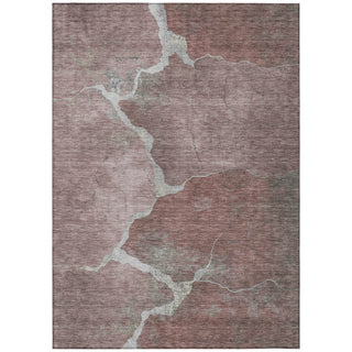 Piper Looms Chantille Abstract ACN1889 Mauve Machine Washable Area Rug main image