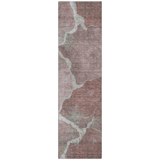 Piper Looms Chantille Abstract ACN1889 Mauve Machine Washable Area Rug Runner Main Image