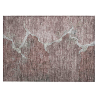Piper Looms Chantille Abstract ACN1889 Mauve Machine Washable Area Rug Scatter Main Image