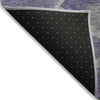 Piper Looms Chantille Abstract ACN1889 Purple Machine Washable Area Rug Backing Image