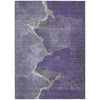 Piper Looms Chantille Abstract ACN1889 Purple Machine Washable Area Rug main image