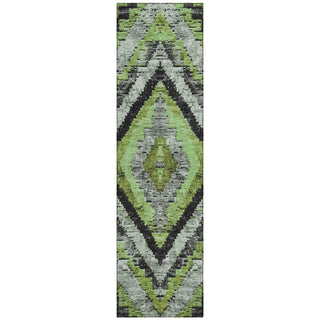 Piper Looms Chantille Aztec ACN1890 Aloe Machine Washable Area Rug Runner Main Image