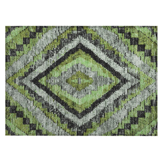 Piper Looms Chantille Aztec ACN1890 Aloe Machine Washable Area Rug Scatter Main Image