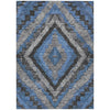 Piper Looms Chantille Aztec ACN1890 Blue Machine Washable Area Rug main image