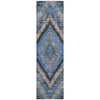 Piper Looms Chantille Aztec ACN1890 Blue Machine Washable Area Rug Runner Main Image