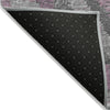 Piper Looms Chantille Aztec ACN1890 Blush Machine Washable Area Rug Backing Image