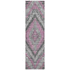 Piper Looms Chantille Aztec ACN1890 Blush Machine Washable Area Rug Runner Main Image