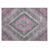 Piper Looms Chantille Aztec ACN1890 Blush Machine Washable Area Rug Scatter Main Image
