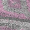 Piper Looms Chantille Aztec ACN1890 Blush Machine Washable Area Rug Swatch Image
