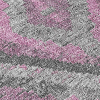 Piper Looms Chantille Aztec ACN1890 Blush Machine Washable Area Rug Swatch Image