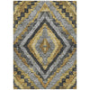 Piper Looms Chantille Aztec ACN1890 Gold Machine Washable Area Rug main image