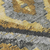 Piper Looms Chantille Aztec ACN1890 Gold Machine Washable Area Rug Swatch Image