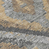 Piper Looms Chantille Aztec ACN1890 Khaki Machine Washable Area Rug Swatch Image